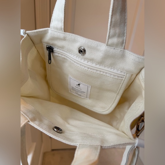 Kangol Off-White Canvas Tote - Picture 2 of 6